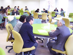 個人面談の様子その1