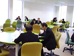 個人面談の様子その2